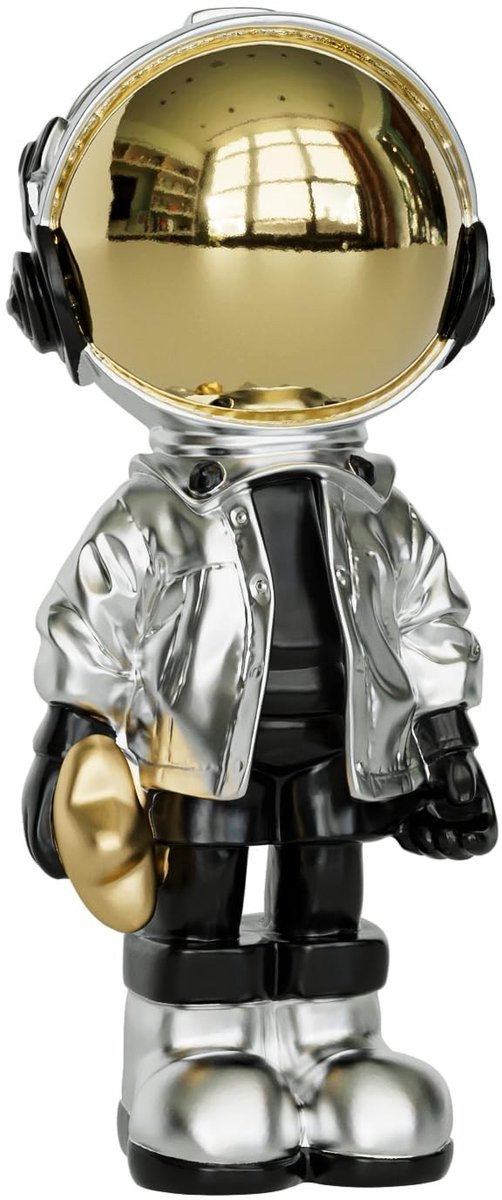 Merkloos Mini Astronaut Beeldje - Decoratieve Sculptuur voor op Tafel voor Volwassenen
