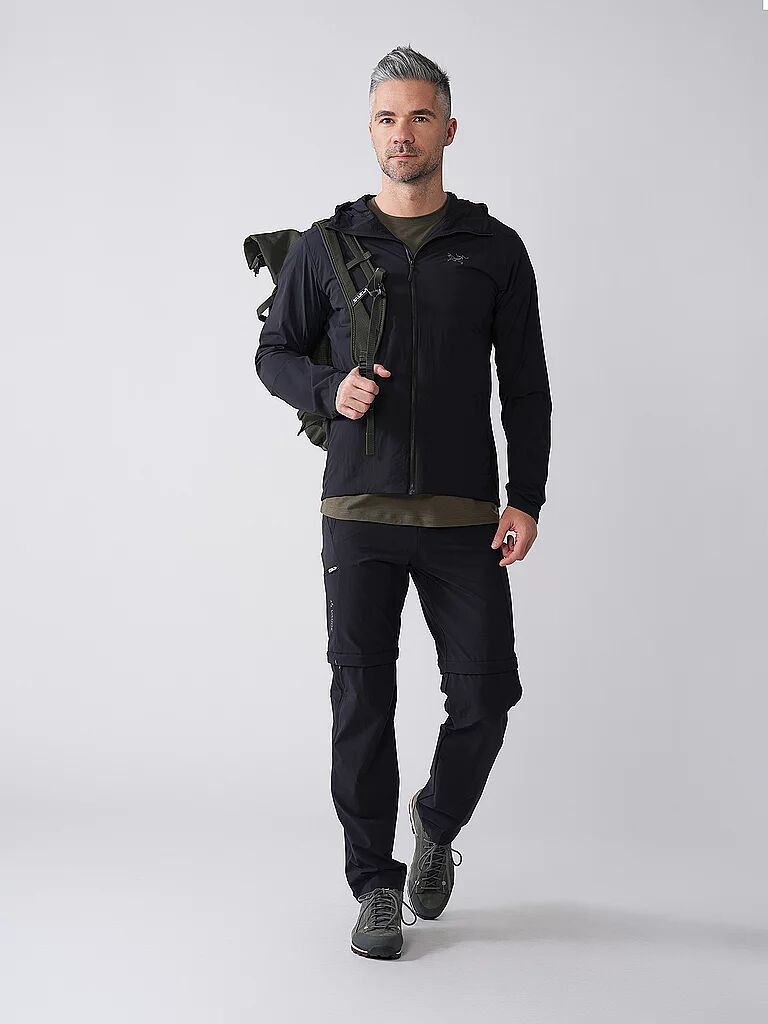 VAUDE Herren Wanderhose Farley Stretch T-Zip III Zip-Off schwarz   58 M