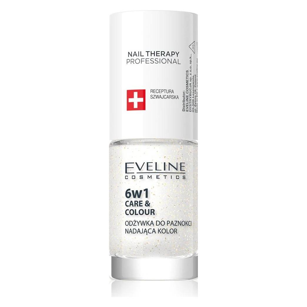 Eveline Nail Therapy 6In1 Care & Colour Golden Glow Nail Conditioner 5Ml (5 ml) (43476873)