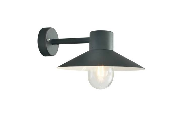 Lund Applique Murale d'Extérieur Noir - Norlys - Aluminium