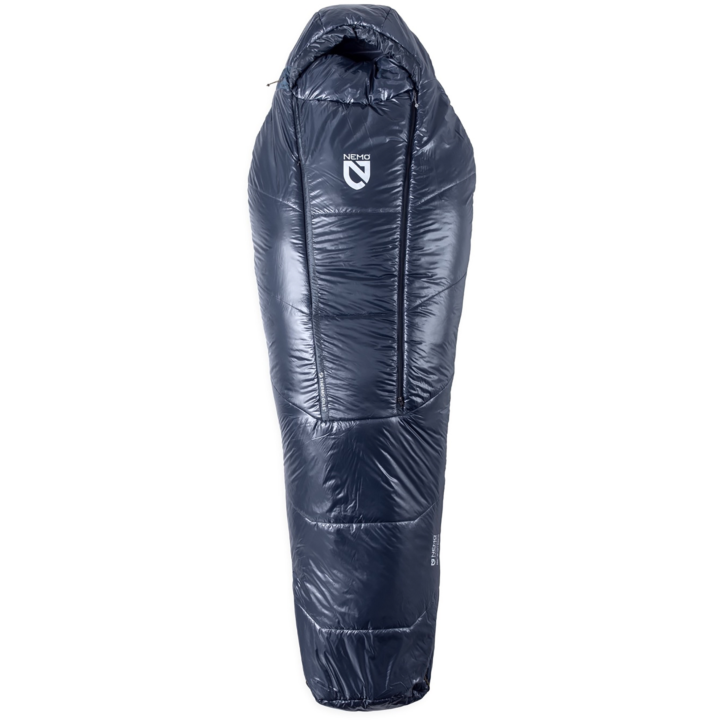 Nemo Equipment Soul 30/40 Schlafsack Kunstfaserschlafsäcke blau Größe max. 183cm Camping Wasserabweisend
