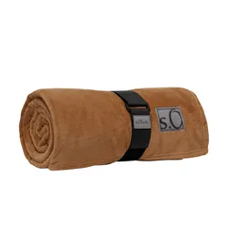 S.Oliver Kuscheldecke  Kuschelsoft ¦ braun ¦ Synthetik ¦ Maße (cm): B: 150