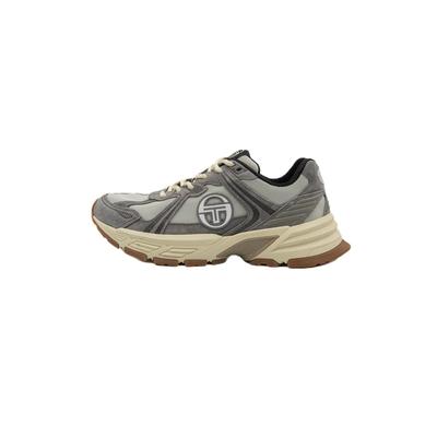 Sneaker SERGIO TACCHINI "Y2K MARATHON Unisex", Herren, Gr. 42, Normalschaft, grau (december sky, seedpearl, silber birch), Leder, Polyurethan, Textil, Schuhe Sneaker, Sneaker Herren Damen, Sneakers, Sportschuhe, Laufschuhe, Retro, Sale