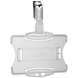 DURABLE Namensschilder transparent 8.5 cm x 5.4 cm