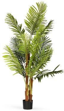 Enova Home Realistic Artificial Palm Tree in Nursery Pot for Office House Living Room Home Decor Indoor