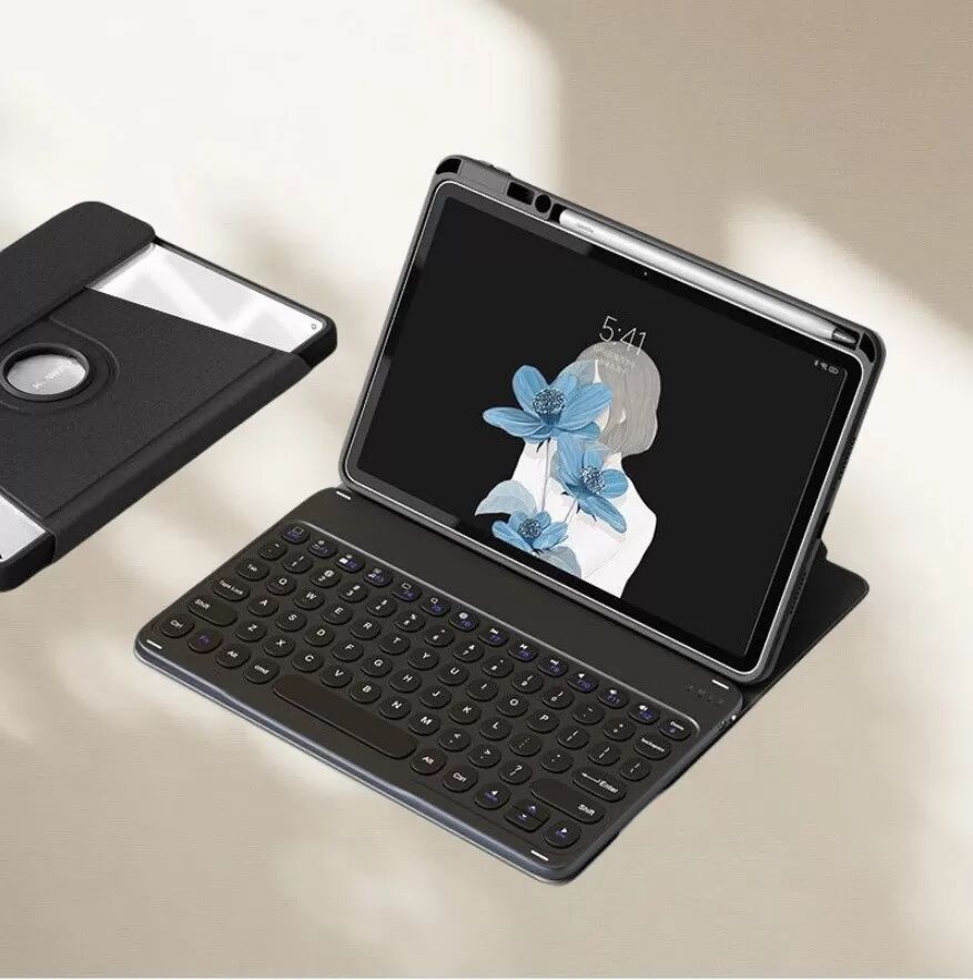 INF 360° Drehbarer Ständer Bluetooth Tastatur Hülle für compatible with Huawei MatePad SE 11 (2024)