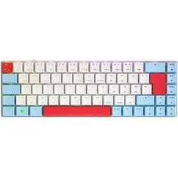 CHERRY xtrfy MX-LP 2.1 (DE, Kabelgebunden, Kabellos), Tastatur, Weiss