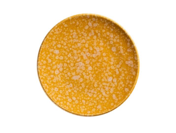 Gipfelstück Dessertteller Alpenglühen, Weiß, Dunkelgelb, Keramik, 4-teilig, rund, 2.5 cm, Made in Europe, Essen & Trinken, Geschirr, Teller, Kuchenteller