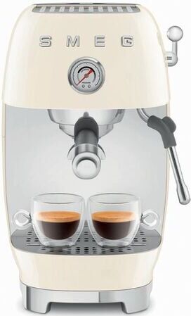 Smeg Ecf03creu Espressomaschine Creme Mit Cold Brew - - MaxiCoffee