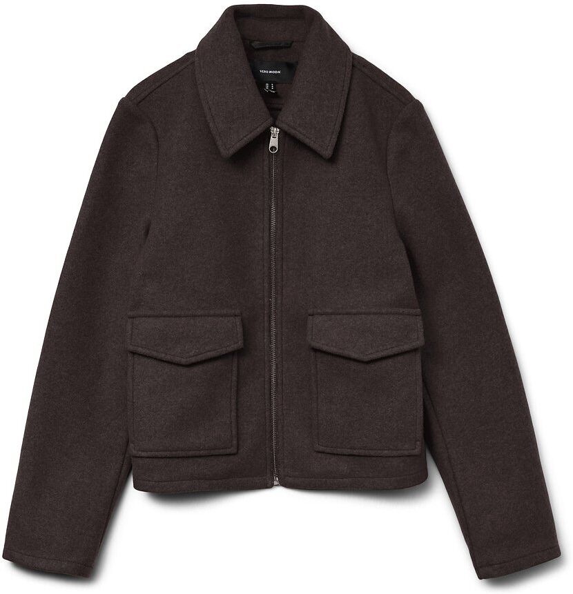 VERO MODA Manteau court poches plaquées