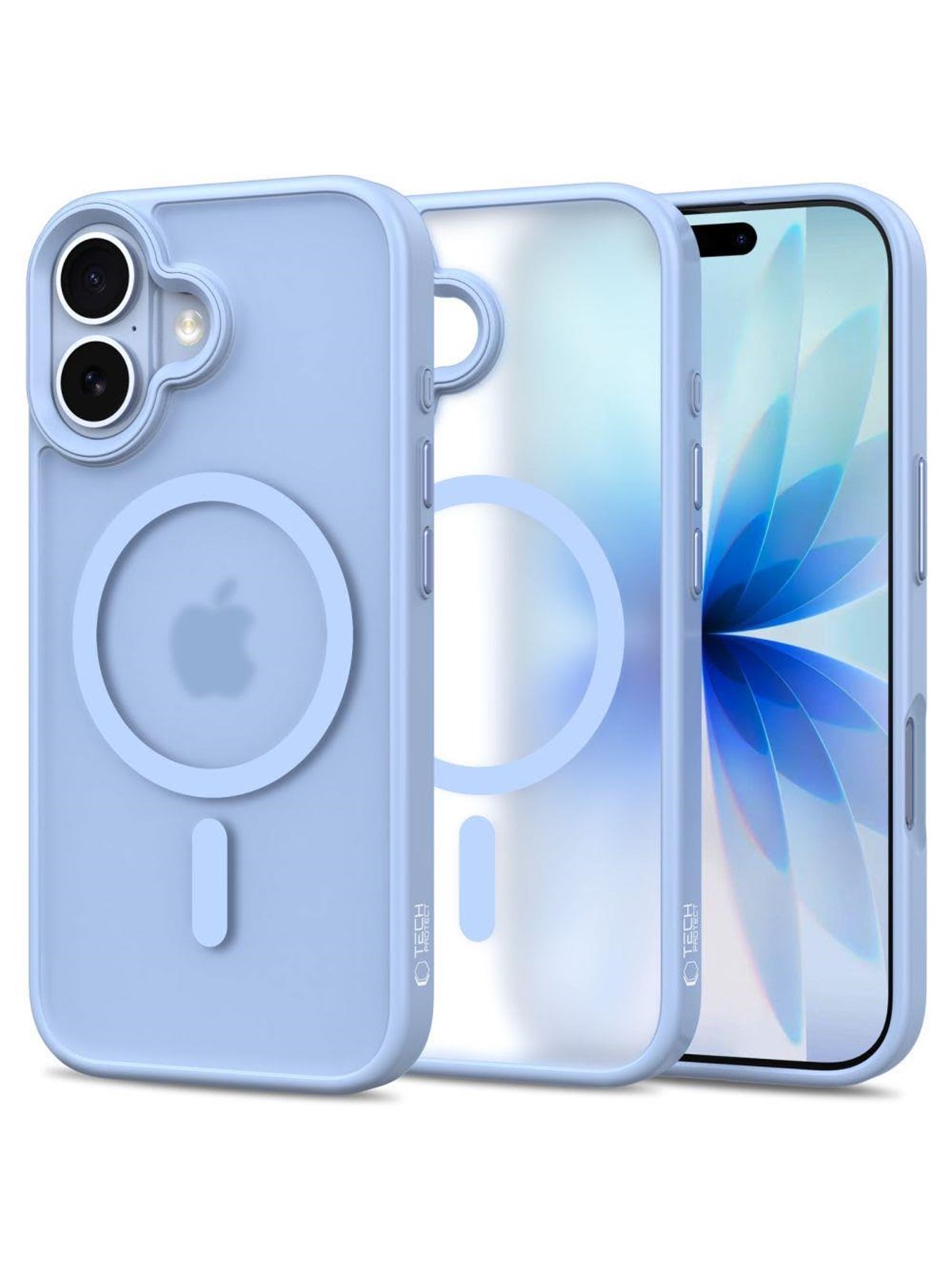 Tech-Protect MagMat MagSafe Case for iPhone 17 - Blue