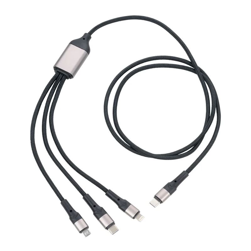 TROIKA Schnellladekabel DREIZACK PRO