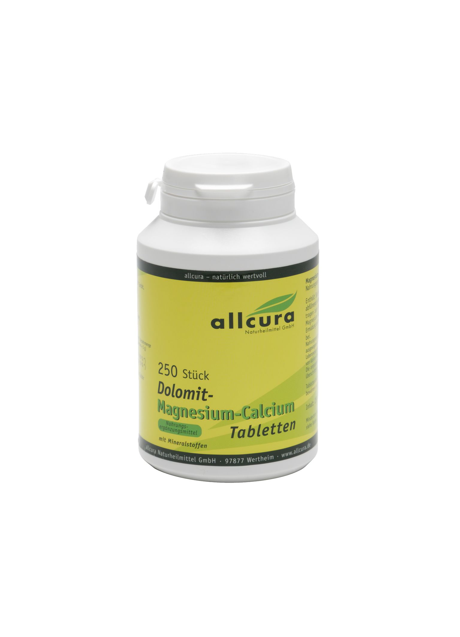 Dolomit Magnesium Calcium Tabletten 250 St