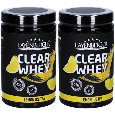 Clear Whey Eistee-Zitrone Pulver 2x 2x420 g