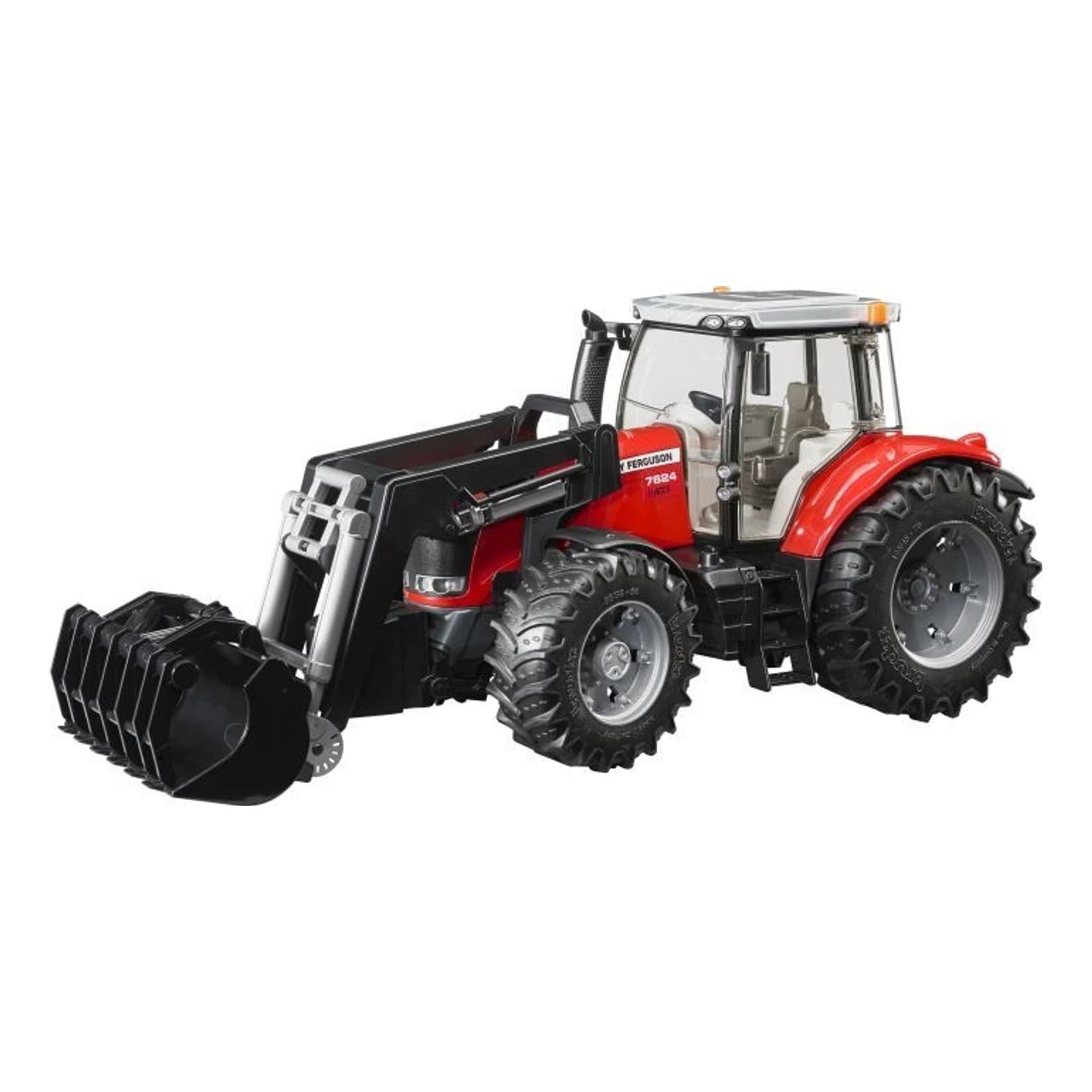 Bruder bruder 03047 Massey Ferguson 7624 mit Frontlader