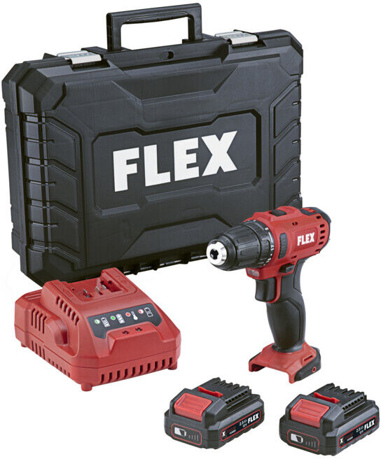 Flex Perceuse-visseuse sans fil 2 vitesses DD 2G 12-LDBC/2.5, 12 V Light Duty (532274)
