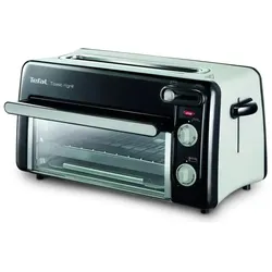 Tefal Toast'n Grill, Toaster, Grau, Schwarz
