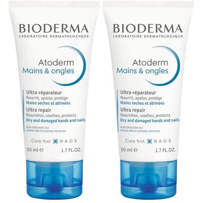Bioderma Atoderm Mains Handcreme 2x 2x50 ml Creme