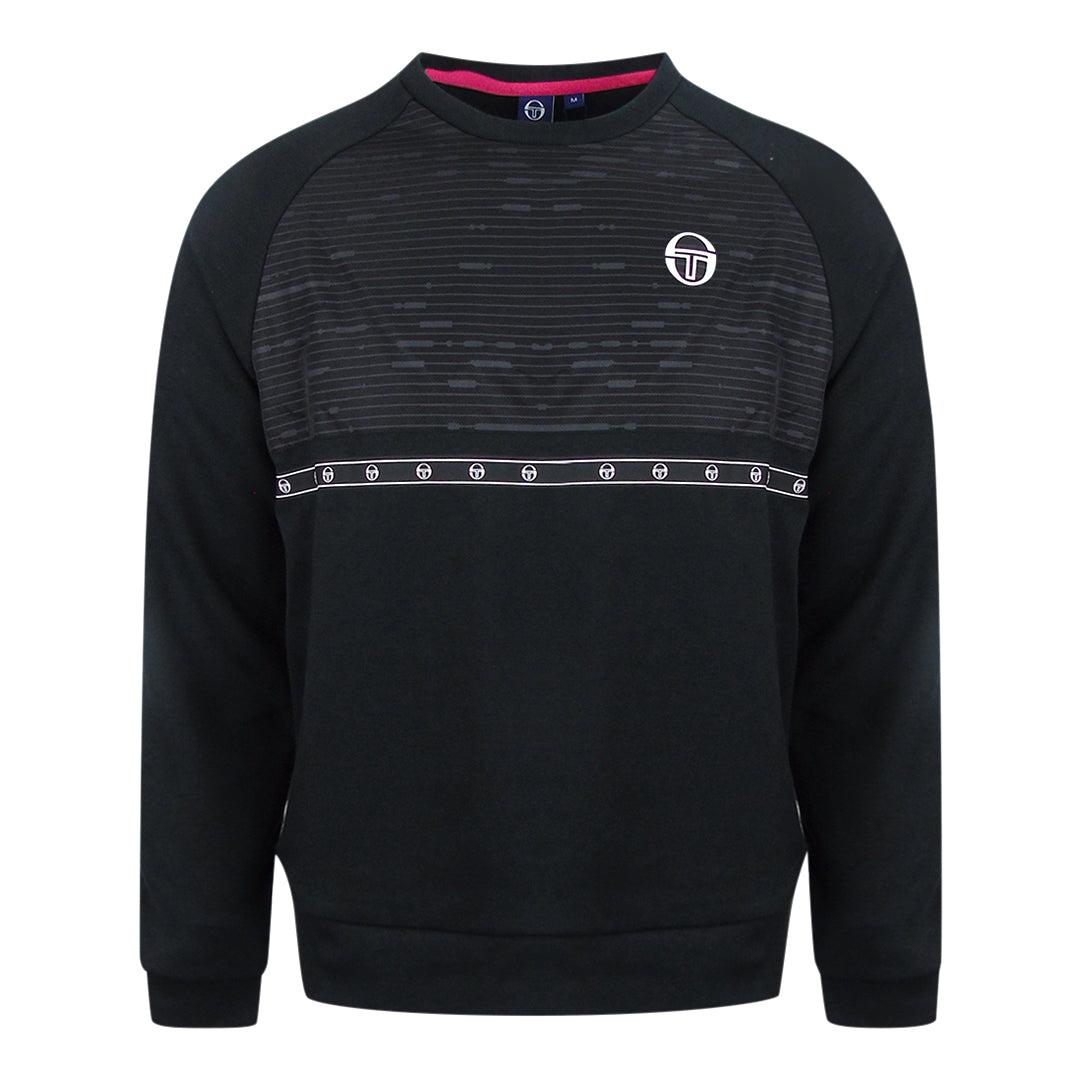 Sergio Tacchini Schwarzer Cass Pullover