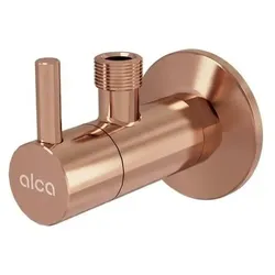 Alca INDIVIDUAL Eckventil 1/2"x3/8" Mit Filter Roségold matt ARV001-RG-B