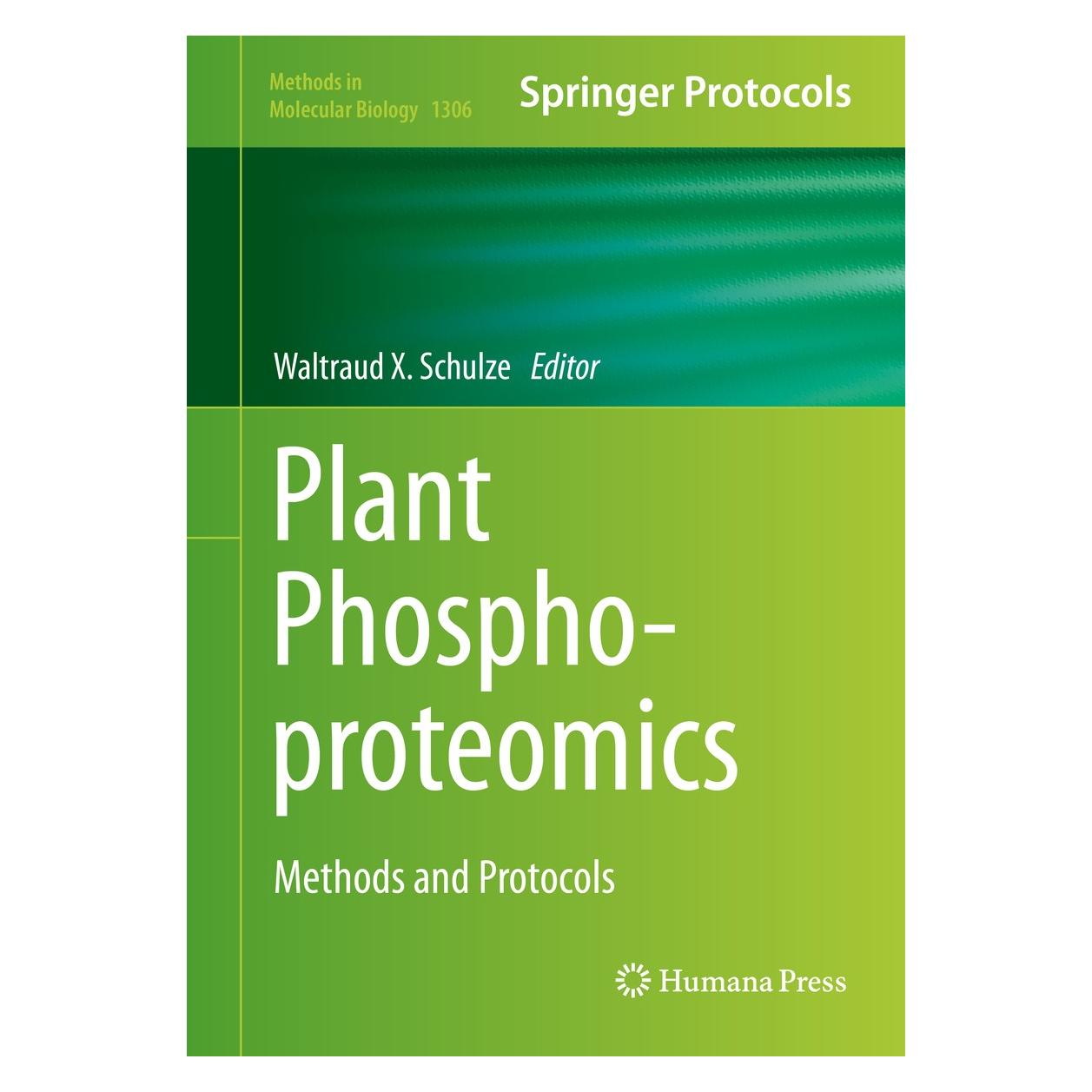 Springer Plant Phosphoproteomics (Englisch, Hardcover, Waltraud X. Schulze) (9781493926473)