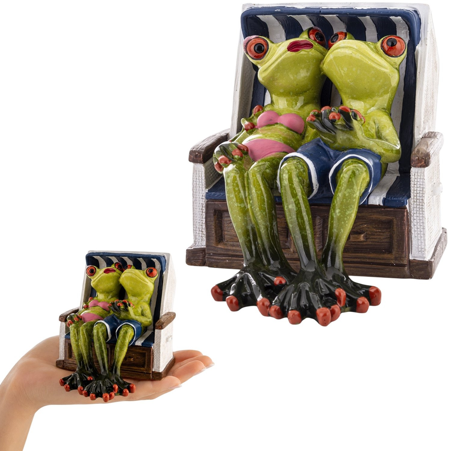 Grappige Kikker Figurines voor op tafel - Decoratie & Cadeau voor volwassenen