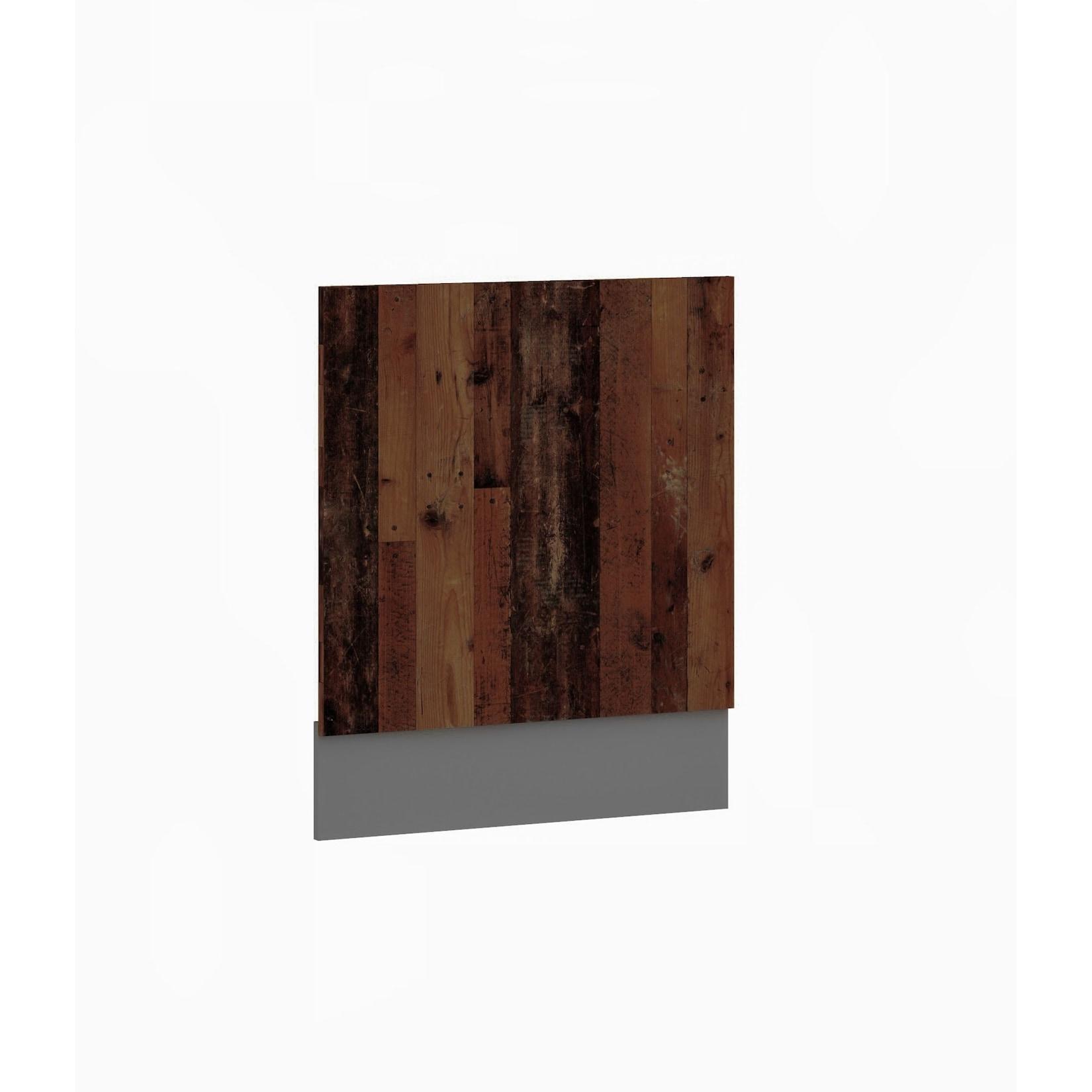 Frontblende für integrierten Geschirrspüler 60 cm Küche OLD STYLE Old Wood Optik