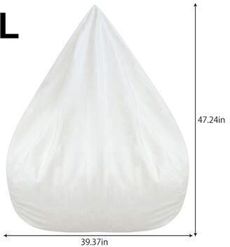 Combo Retail Shop Sofas Cover Removable Lazy Sofa Inner Liner, Anti fouling Replacement Bean Bag Inner Liner, Bean Chair No Padding l 100x120cm