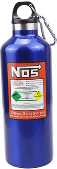 Inspire Curations NOS Nitrogen Cylinder Stainless Steel Thermos Cup 500ML Car Interior Drink Bottle blue