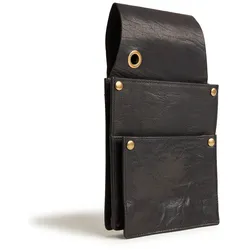 Served with Style - 78073 Schwarz - Holster Brieftasche & Notizbuch & Ordner & Kugelschreiber klein 14 x 15,5