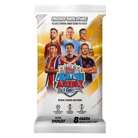 Topps UEFA Champions League Club Competition Match Attax 2026/2027 - 1 Booster (Booster Pack) (UL6-EU1)