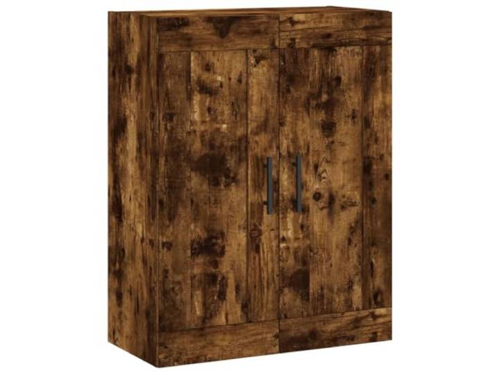 vidaXL Wandschrank Räuchereiche 69,5x34x90 cm Holzwerkstoff