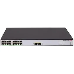 H3C LS-1600V2-18P-HPWR-GL (16 Ports), Netzwerk Switch, Schwarz, Grau
