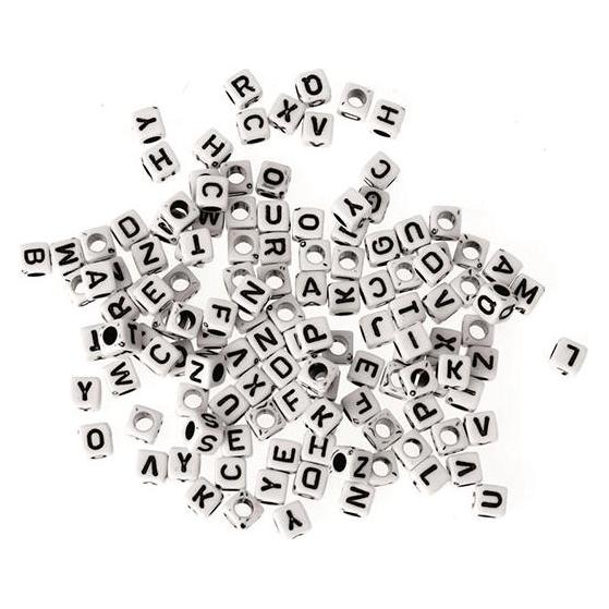 Glorex Würfel mit Loch- Alphabet (61618013)