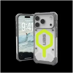 UAG Pathfinder MagSafe (Apple iPhone 17 Pro), Smartphone Hülle, Transparent, Gelb