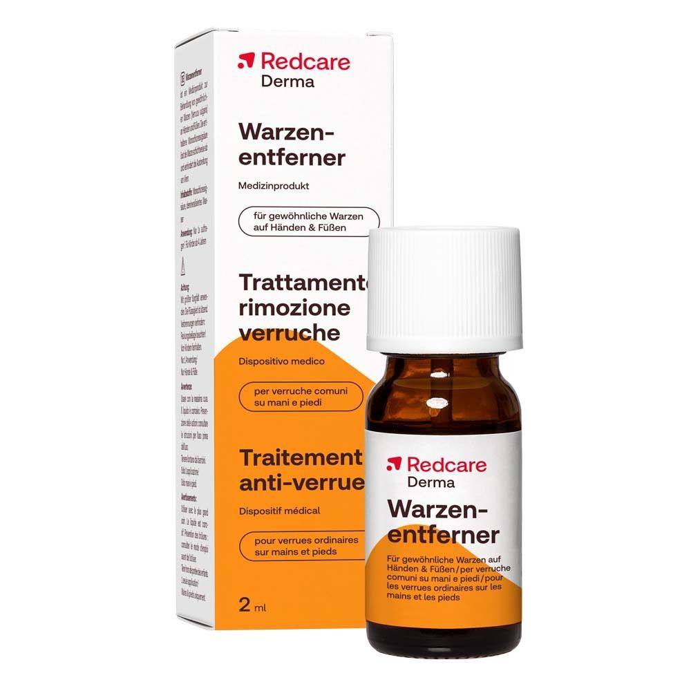 Warzenentferner RedCare flüssig 2 ml Lösung