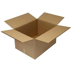 Transpak, Versandkarton + Versandbox, Faltkarton 3-wellig Masse 770x570x440mm Qualität 2.91ACA braun braun (5 Stk.)
