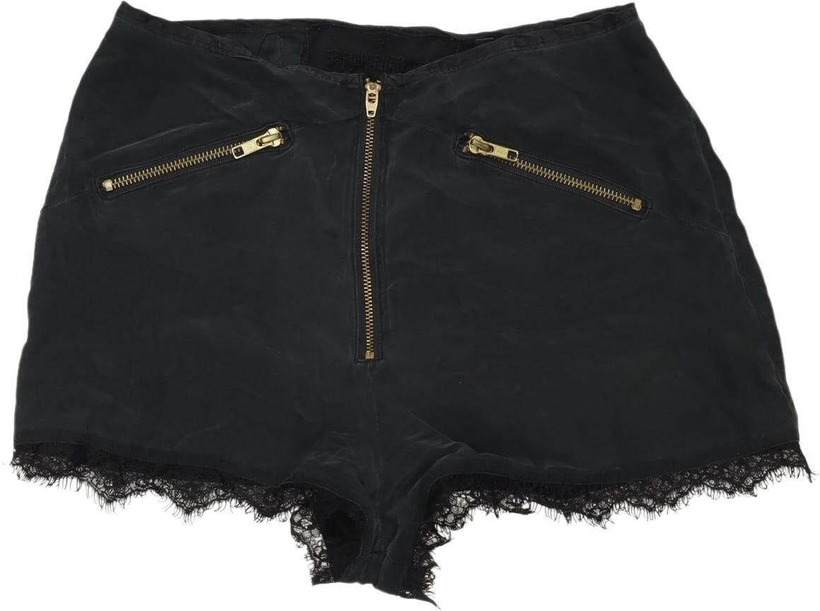 Reformation Damen Shorts, Schwarz, Gr. S, kein / Etikett - Second Hand