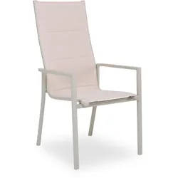 Stapelstuhl outdoor MESSINA (BHT 57x108x70 cm) - beige - BHT 57x108x70 cm