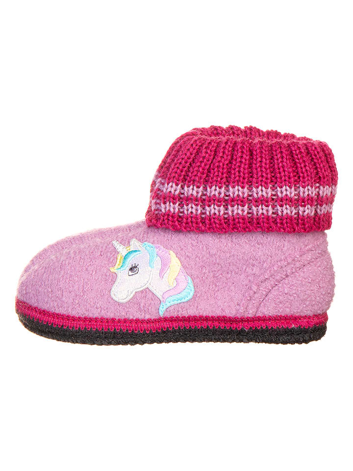 kitz-pichler Hüttenschuhe "Kauns" in Rosa - 30