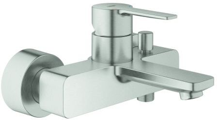 Grohe Lineare Wannenarmatur 33849DC1 supersteel, Aufputz