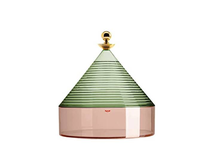 Kartell Trullo Boîte de rangement Vert sauge – Rose