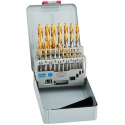 Forum Professional Solutions, Bohrereinsatz, Spiralbohrer Satz D338N TiN Tip 1,0 - 10,5 mm 24 teilig