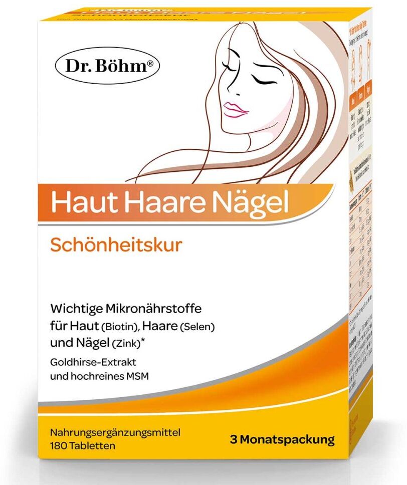 Dr. Böhm Haut Haare Nägel Schönheitskur Tabletten