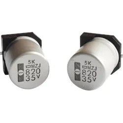 ECC ZJ250330ME6 - SMD-Elko, 33μF, 25V, 105°C, 2000h