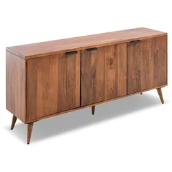 MAISON Sideboard Scandinavia Holz Orange Mango