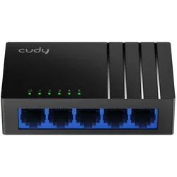 Cudy GS105D Netzwerk-Switch Unmanaged Gigabit Ethernet (10/100/1000) Schwarz