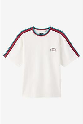 O'Neill s Wave Cult Knit T-Shirt in White, Size Medium