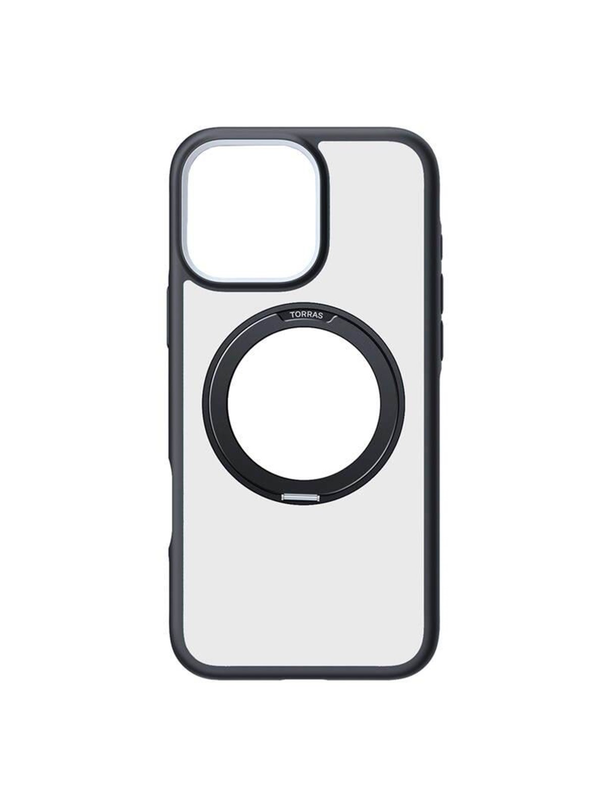 Torras Ostand R Fusion Case for iPhone 16 Pro (Black)