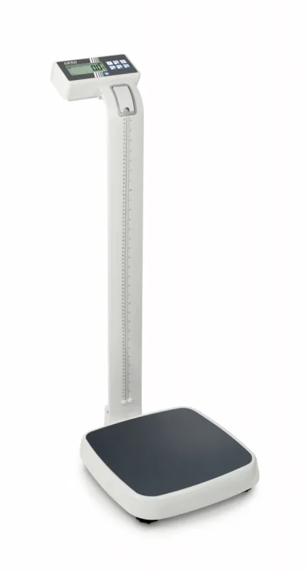 Kern & Sohn GmbH Professionelle Personenwaage MPN 200K-1HM, geeicht nach KAT III mit integriertem Personenmesstab MPN-200K-1HM_geeicht
